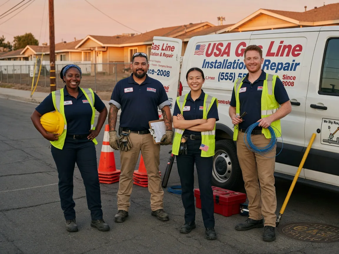 Gas Line Installation company in Benavides, TX